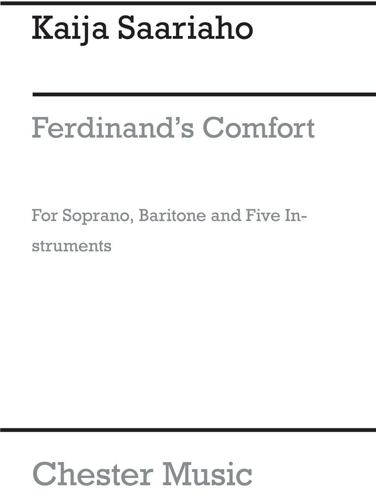 Ferdinand's Comfort